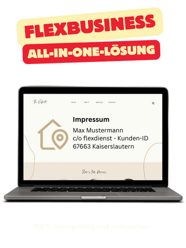 FlexBusiness die ladungsfähige Adresse für dein Impressum von flexdienst.de