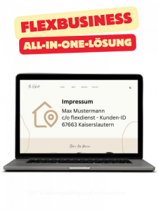 FlexBusiness: Die All-in-One-Lösung mit ladungsfähiger Adresse, Post- und Paketservice, Rechnungen & Co.