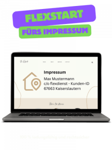 Für alle, die nur eine ladungsfähige Adresse für ihr Impressum benötigen!