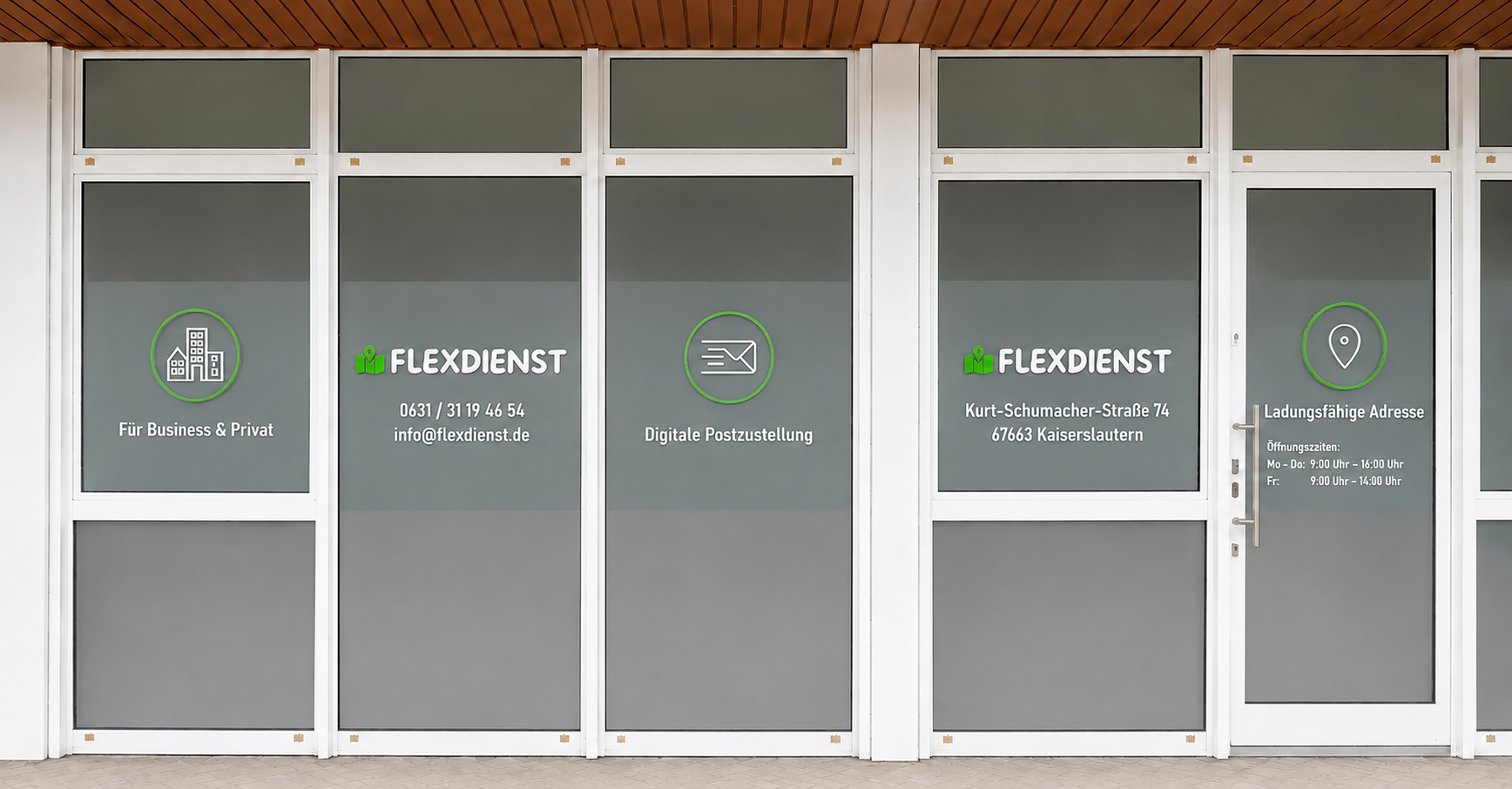 Flexdienst Büro mit Außenwerbung vom 14.07.2026 in Kaiserslautern